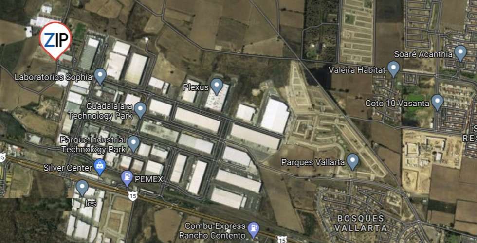 ZIP Parque Industrial Zapopan